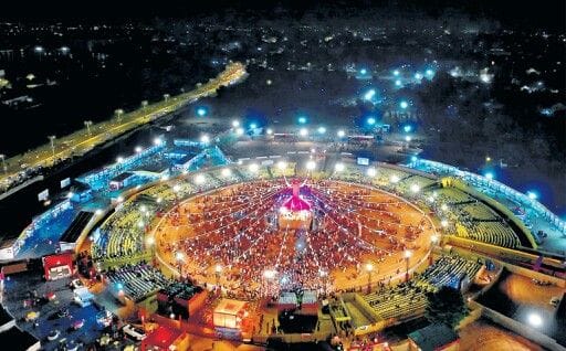 Navratri celebrations in Baroda (Vadodara), Gujarat